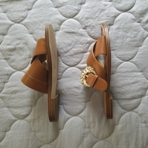 Michael Kors NWOT Frieda Slides - Picture 3 of 6